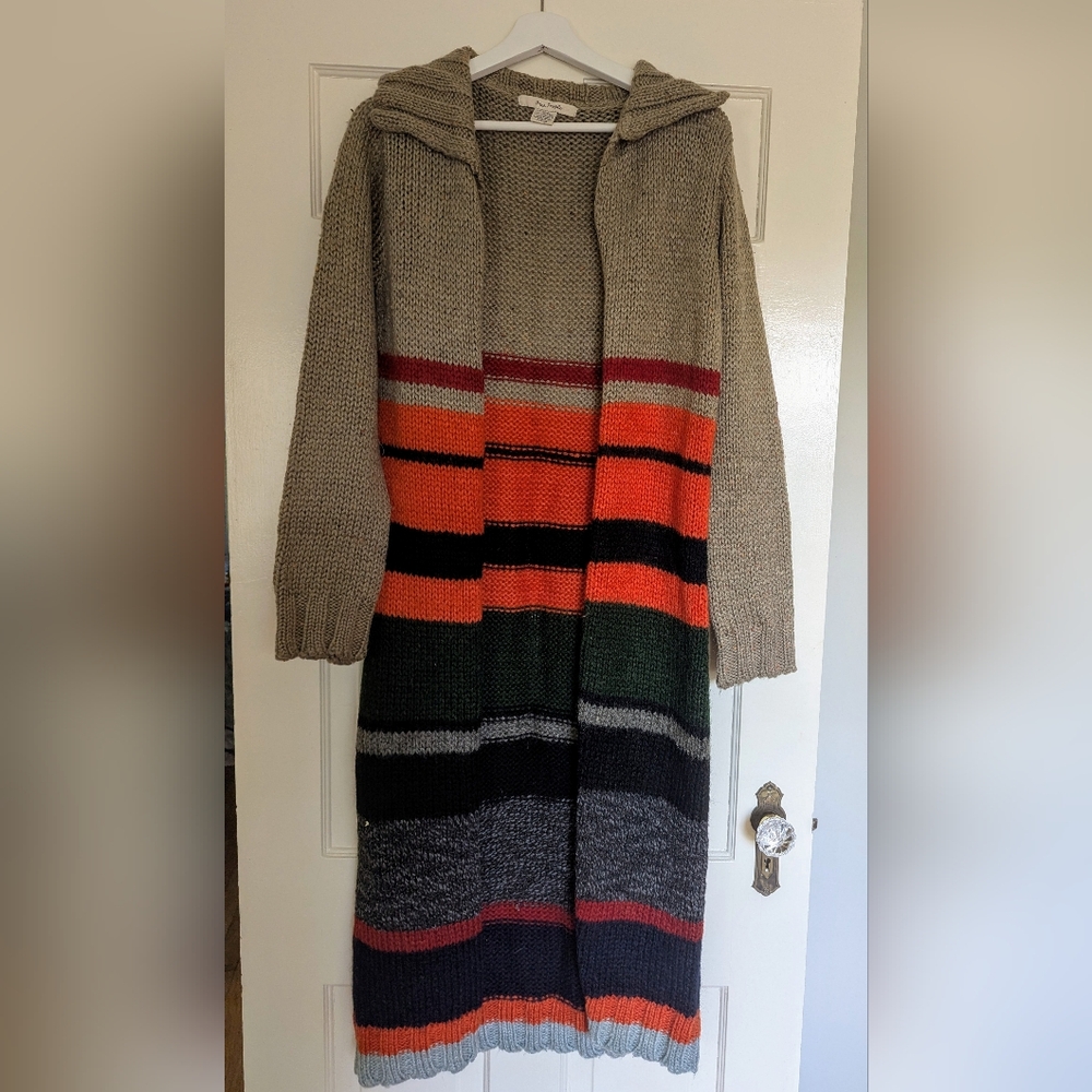 Striped Multicolor Knit Sweater